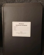 Lote de 6 Cadernos Rediformes de Laboratório Nacional 60 Folhas Quad Rule 8,5"x11" comprar usado  Enviando para Brazil