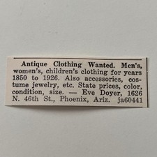 Antique clothing wanted for sale  Hinckley