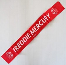 Queen Freddie Mercury Tribute Concert 1992 Wembley Scarf Banner Sash Ex++ comprar usado  Enviando para Brazil