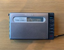 Rádio portátil SONY SRF-M100 sintonizador receptor AM/FM testado Japão usado comprar usado  Enviando para Brazil