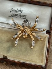 Vintage spider brooch for sale  NOTTINGHAM