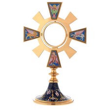 Ostensorio evangelisti ottone usato  Italia