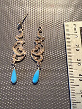 Vintage turquoise silver for sale  NORTHWICH