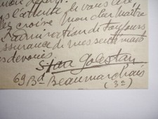 Autographe stan golestan d'occasion  Rignac