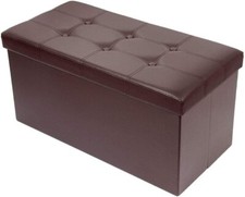 Pouf contenitore rettangolare usato  Napoli