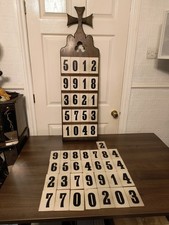 Church attendance board for sale  ACCRINGTON