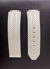 HUBLOT AUTÊNTICO FABRICANTE DE EQUIPAMENTO ORIGINAL PULSEIRA DE SILICONE BRANCA PULSEIRA DE PNEU 22MM comprar usado  Enviando para Brazil