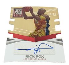 Usado, Rick Fox Autógrafo Lakers Auto Signature Sp 2014-15 Donruss Elite Die Cut/10 Sp comprar usado  Enviando para Brazil