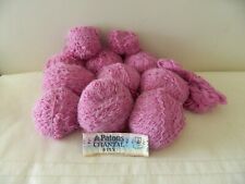 Lote de Patons de Fio CHANTAL Nylon Acrílico 8 Dobras Rosa Fofo Usado Peso Total 450g comprar usado  Enviando para Brazil