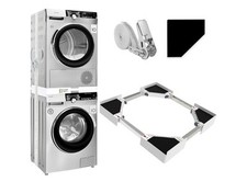 Usado, Kit de empilhamento universal 24/25 26/27 28/29 polegadas lavadora e secadora ajustável empilhável comprar usado  Enviando para Brazil