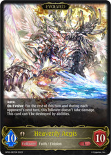 Heavenly Aegis Evolved Foil - BP02-087EN - NM - Shadowverse Evolve - ENG comprar usado  Enviando para Brazil