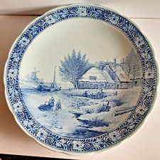 Assiette murale bleu d'occasion  Denain
