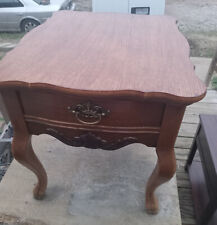 Carved oak end for sale  Joplin