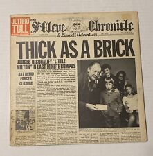 Jethro Tull Thick As A Brick 1972 LP Tested MS-2072 comprar usado  Enviando para Brazil