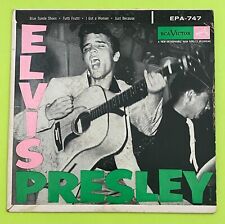 ELVIS PRESLEY ~ Blue Suede Shoes ~ 45 RPM Vinyl 7" Record (1956) ~ RCA EPA-747 comprar usado  Enviando para Brazil