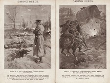 Military postcards. daring for sale  HALIFAX