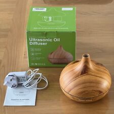 Difusor de aroma de óleo essencial 300 ml umidificador de névoa purificador de ar LED ultrassônico comprar usado  Enviando para Brazil