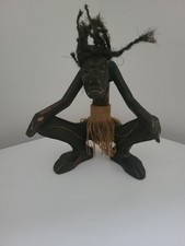 Carved wooden african for sale  MIDDLESBROUGH
