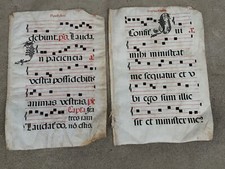 Anciens manuscrits parchemin d'occasion Anciens manuscrits parchemin d'occasion  Annemasse