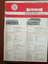 Autovox sirio 964 usato  Nardo