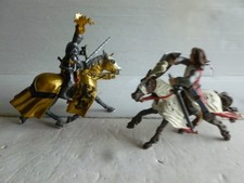Figurines chevaliers medievaux d'occasion  Vailly-sur-Aisne