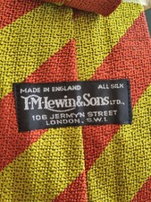 Mcc silk tie for sale  MALLAIG