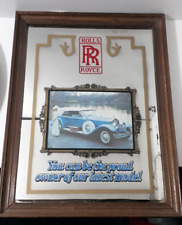 Vintage Retro Bar Wall Mirror Art - Rolls Royce Transporte Automotivo Colecionável comprar usado  Enviando para Brazil