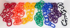 Discovery Toys BOOMERINGS 128 Links Plásticos Coloridos Flexíveis, Baby Connect Play comprar usado  Enviando para Brazil