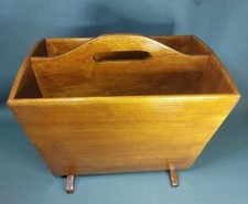 Vintage wooden magazine for sale  OLDHAM