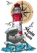 Leuchtturm maritim aufkleber gebraucht kaufen  Heringen