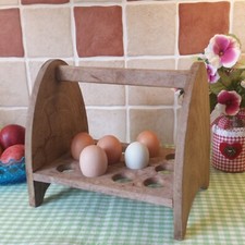 Vintage wooden egg for sale  SWAFFHAM