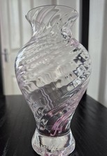 Caithness vase pink for sale  SHEFFIELD