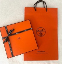 Authentic hermes orange for sale  Matthews