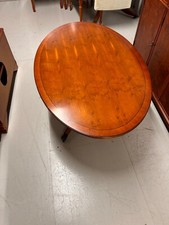 Yew oval coffee for sale  BEXHILL-ON-SEA