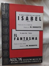 CLAUDIO VILLA "ISABEL" * "IL FANTASMA" - FASCICOLO VINTAGE (1963) - ED. "ARION" comprar usado  Enviando para Brazil