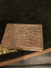 Faux crocodile case for sale  POOLE