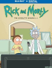Rick and Morty: Seasons 1-3 (Blu-ray w/Digital Copy), usado comprar usado  Enviando para Brazil