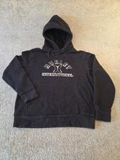 Moletom com capuz masculino Hurley International pequeno preto com capuz logotipo adolescente  comprar usado  Enviando para Brazil