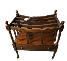 Vtg mahogany canterbury for sale  Stewartstown