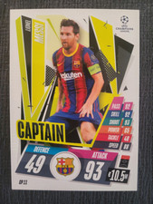 2020/2021 , topps match attax ,captain ,  Lionel Messi Barcelona comprar usado  Enviando para Brazil