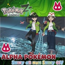 🔥ALPHA POKEMON BRILHANTE OU NÃO BRILHANTE🌟6IV🔥para Pokemon Legends ZA 🌟Legends Z-A, usado comprar usado  Enviando para Brazil