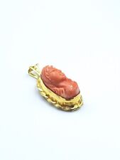 Ciondolo cameo corallo usato  Ercolano