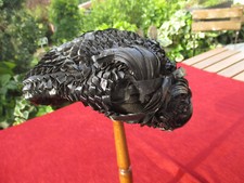 Antique black straw d'occasion  Expédié en Belgium