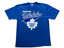 Camiseta Vintage Toronto Maple Leafs NHL 1992 Canadá Estampa Sobre Tamanho G comprar usado  Enviando para Brazil