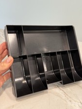 Bandeja de gaveta de dinheiro de plástico 7 compartimentos serve para caixa de dinheiro de 9,5 pol. por 8 pol. comprar usado  Enviando para Brazil