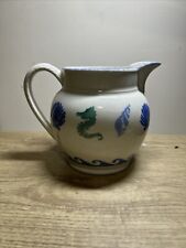 Ceramic jug seahorse for sale  YELVERTON
