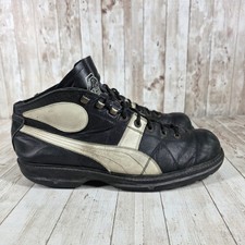 Tênis Masculino Vintage Puma Couro Preto Top Alto Tamanho 10.5 EUA comprar usado Tênis Masculino Vintage Puma Couro Preto Top Alto Tamanho 10.5 EUA comprar usado  Enviando para Brazil