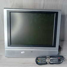 TECHNIKA 15 POLEGADAS TV DVD COMBO E CONTROLE REMOTO E SUPORTE - TESTADO E FUNCIONANDO - FRETE GRÁTIS, usado comprar usado  Enviando para Brazil