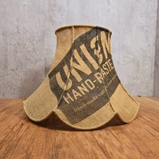 Large burlap fluted for sale  ROYSTON