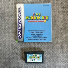 Super Mario World: Super Mario Advance 2 (Nintendo GBA, 2002) | Modul + Anleitun comprar usado  Enviando para Brazil